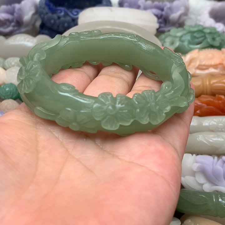 石英质玉手镯未镶嵌*️****