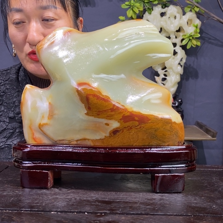 石材精品古青石摆件