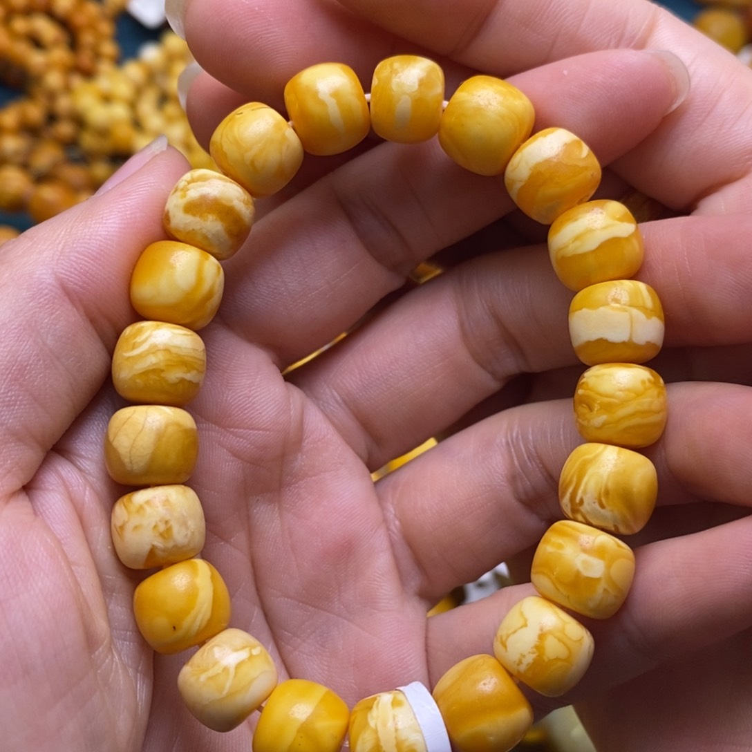 琥珀颈饰未镶嵌10加