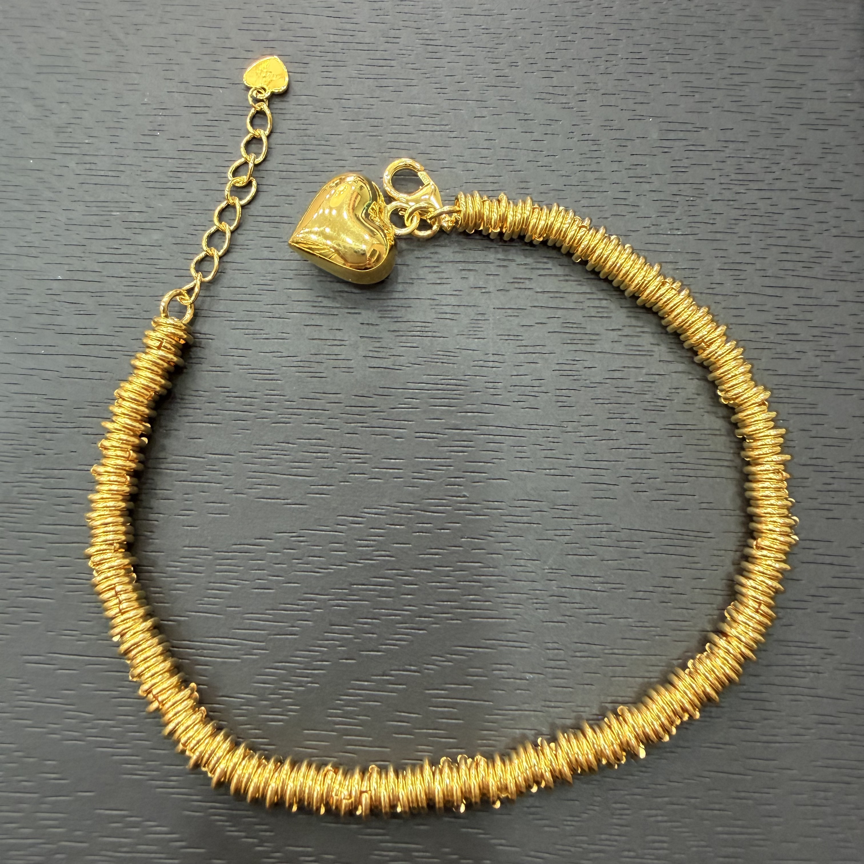 链子925银 【金牌主播专享】925银盘缠爱心手链YS636