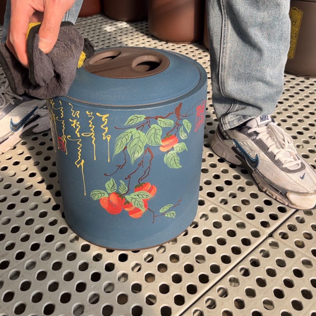 茶叶罐紫砂8 饼茶叶罐