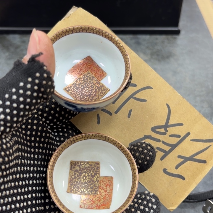 瓷片瓷工艺品摆件