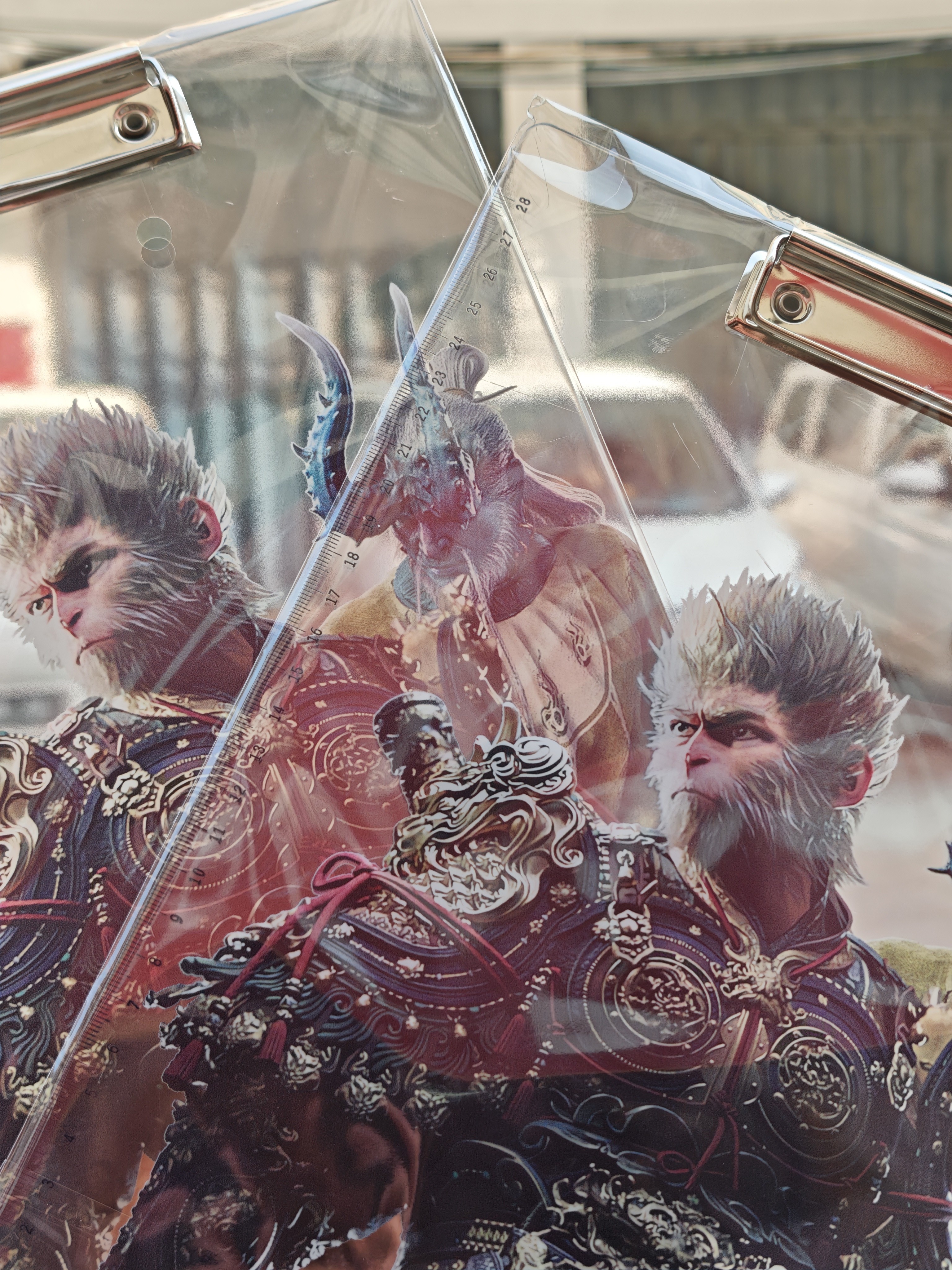 亚克力练字板夹A4混发10个