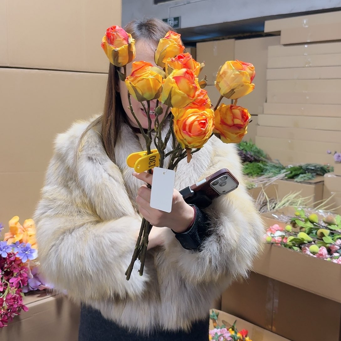 130号「闪购」仿真花，公主请下单