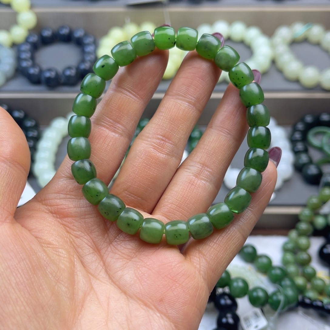 和田玉手链未镶嵌