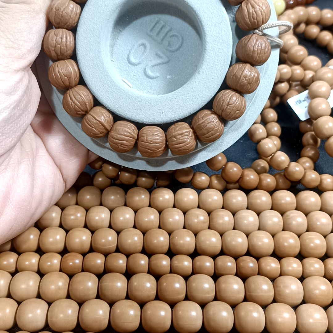 手串猴头核桃原皮原色