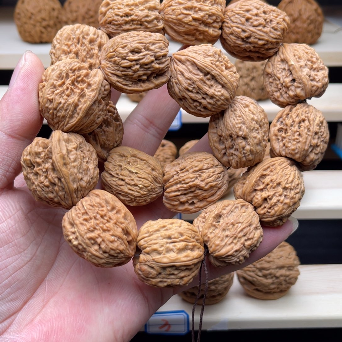 文玩核桃把件南将石手持