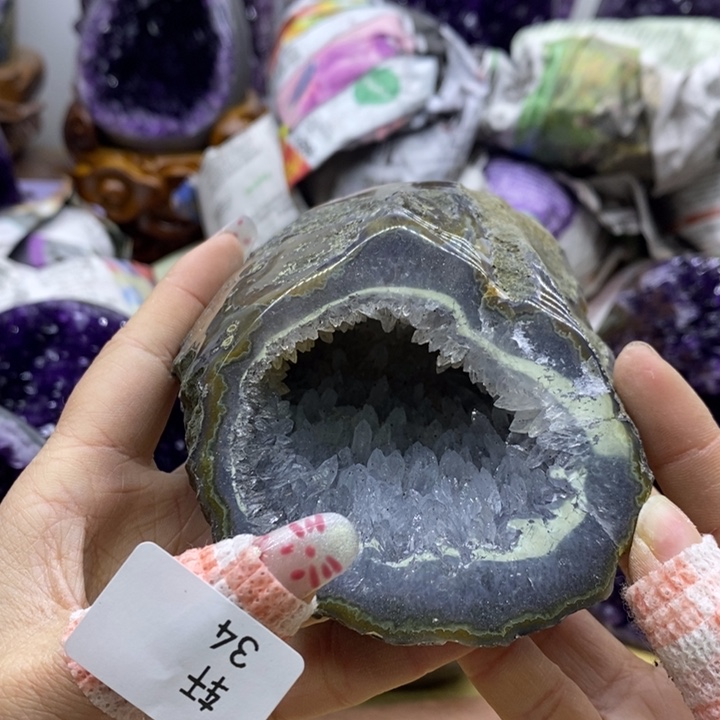 未镶嵌紫晶大型摆件（非配饰）