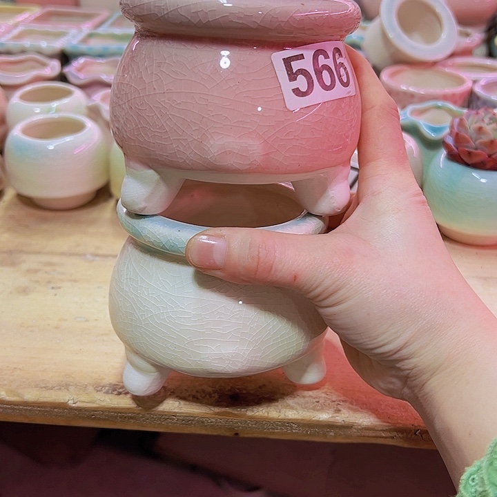 陶瓷花盆当场凑满12包邮