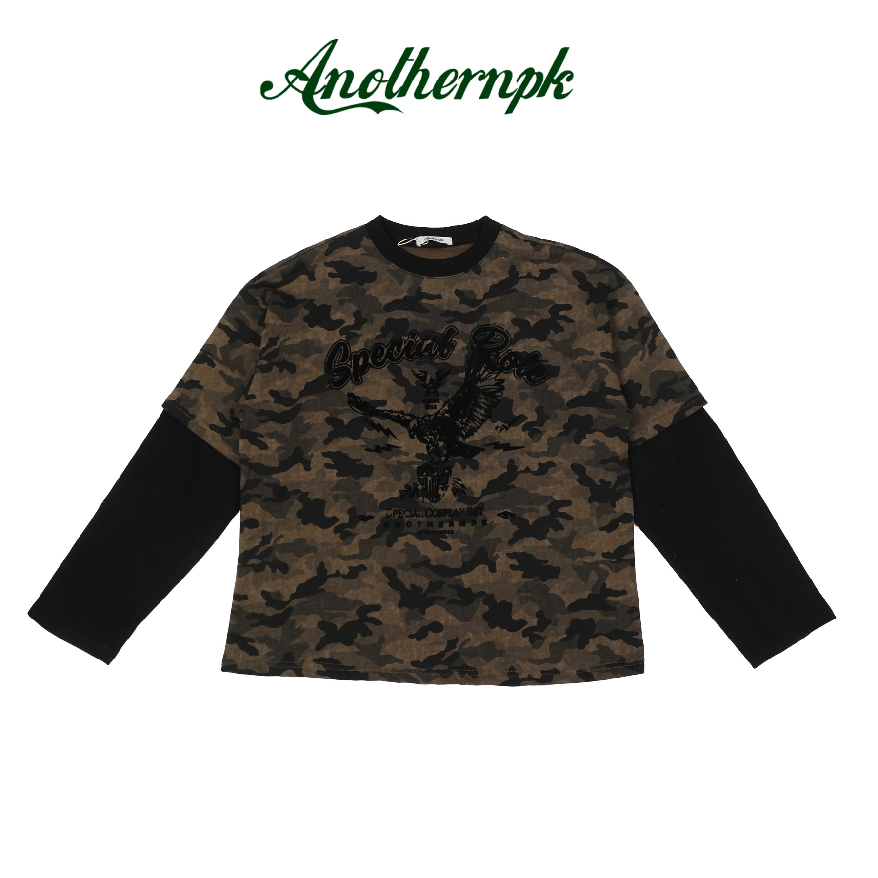 拼接休闲打底小衫A5F02J1083