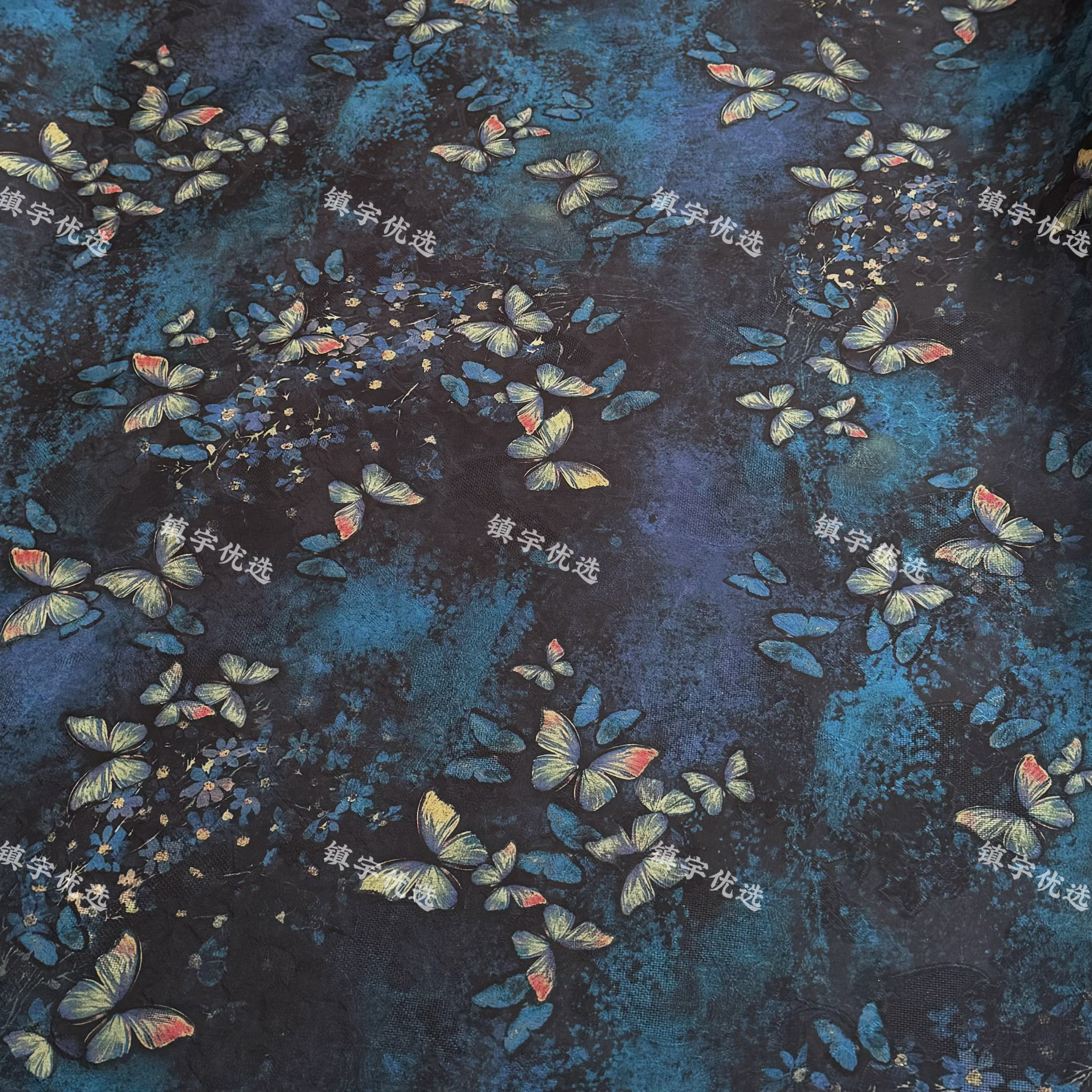 【镇宇优选】手工面料重磅珍珠锻