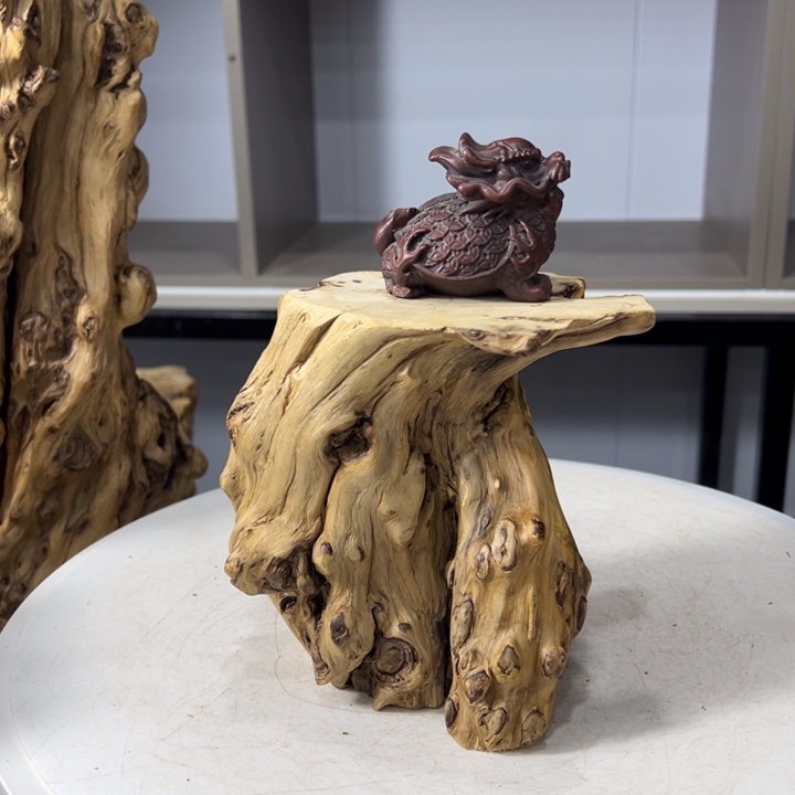 丽***文木石榴木榴疤底座