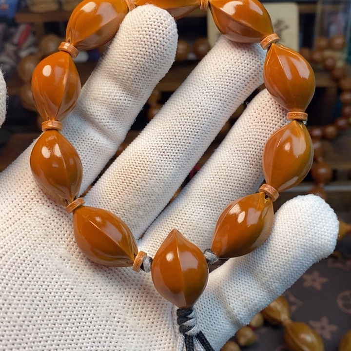 手串/手链橄榄核1.5/2.4十年梅林铁核素串