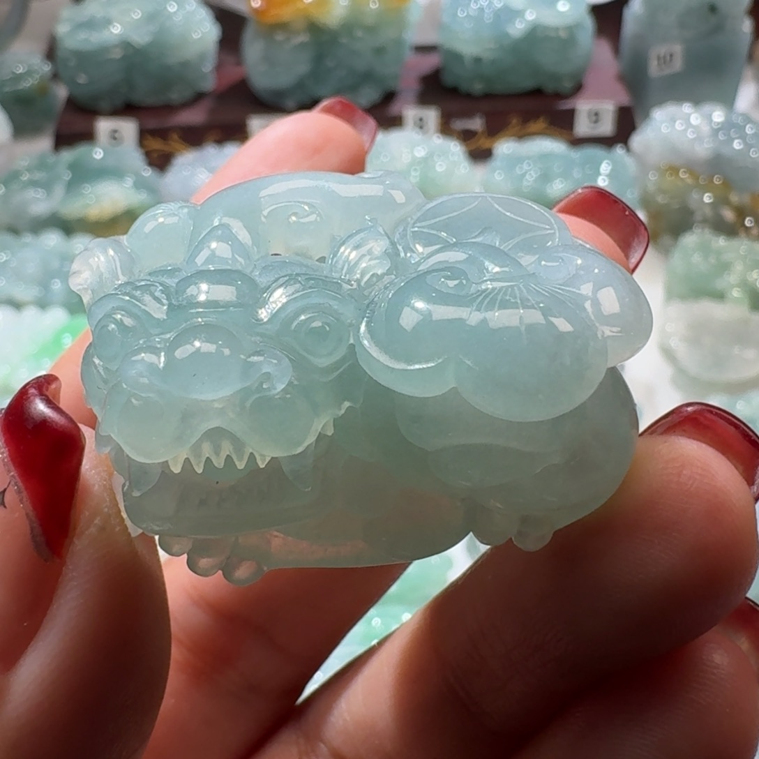 定制翡翠未镶嵌小****活貔貅