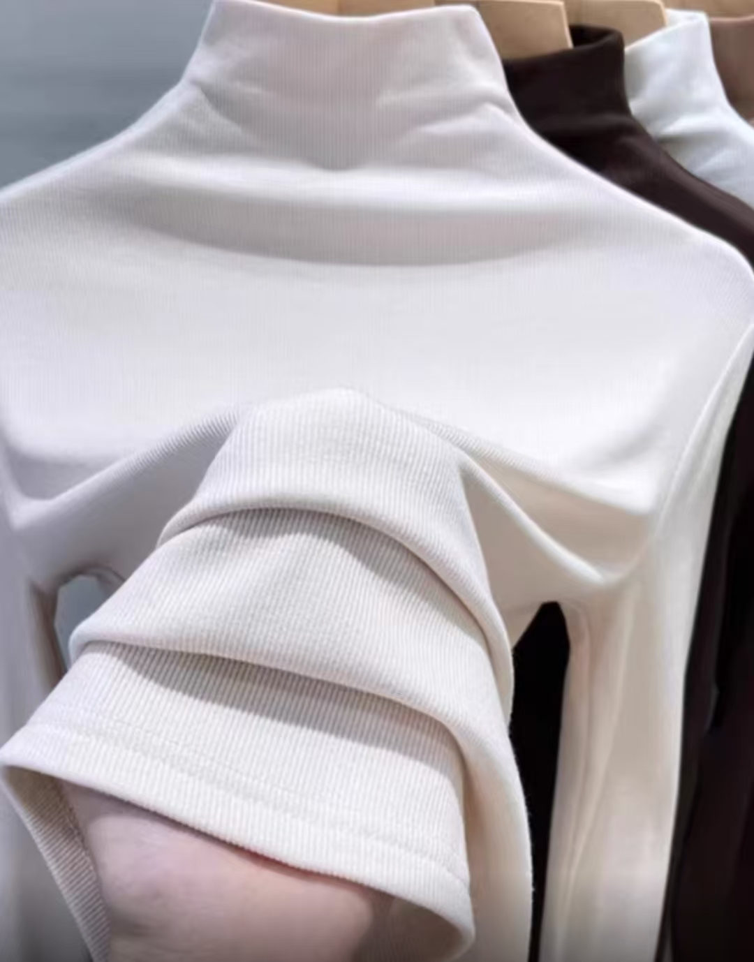 021打底（图片以直播间实物为准) 高领打底衫秋冬长袖T恤上衣五色