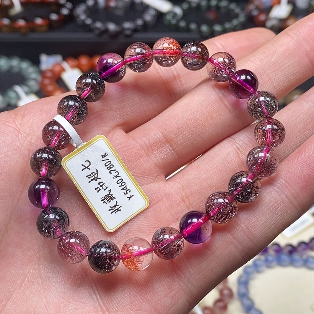 水晶手串未镶嵌手串8.7