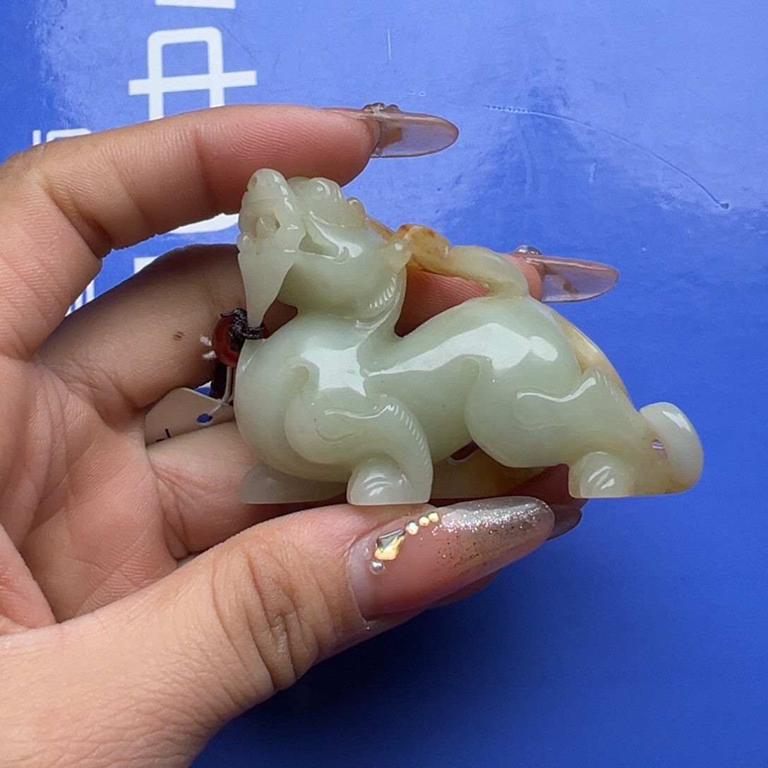 和田玉把件未镶嵌