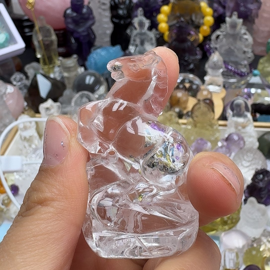 水晶未镶嵌摆件摆件