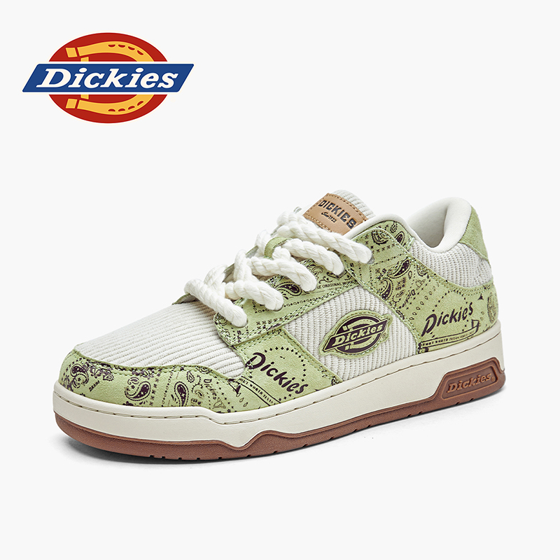 Dickies腰果花板鞋情侣百搭撞色拼接小众潮鞋四季款透气休闲鞋子