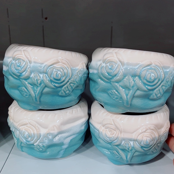 多肉陶瓷花盆满10元包邮