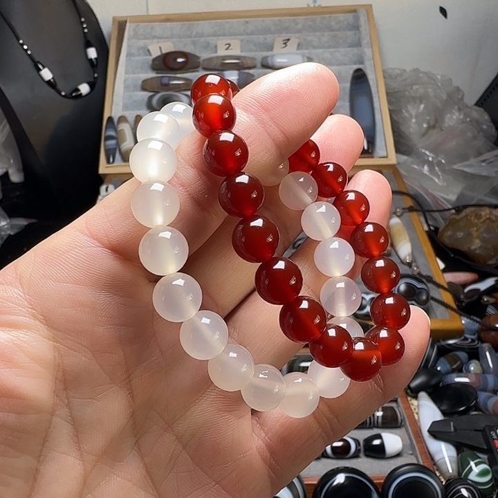 玛瑙/玉髓未镶嵌手串