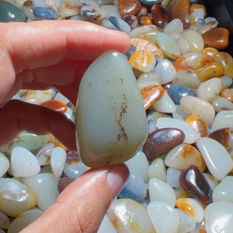 和田玉（糖玉）手链未镶嵌3