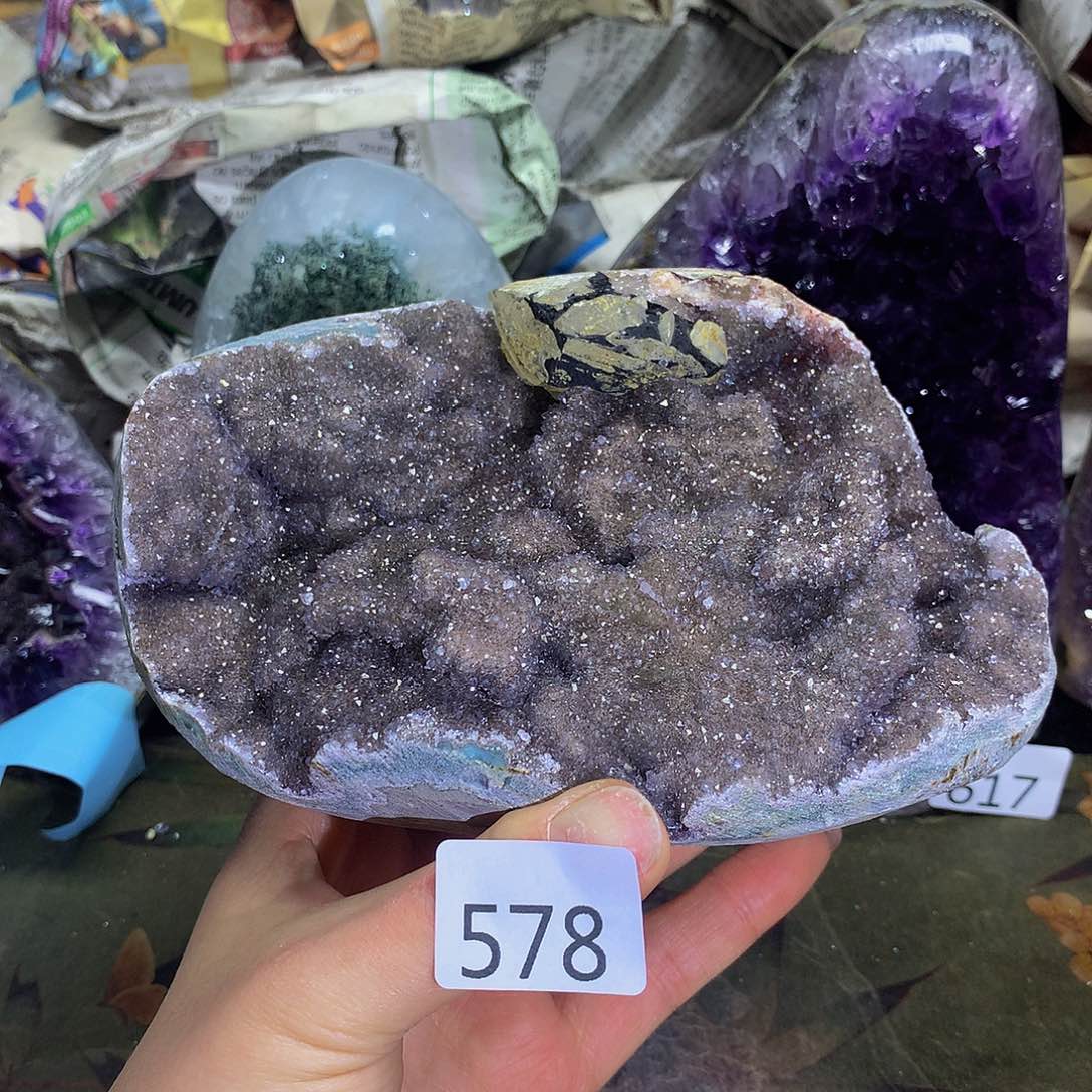 紫晶大型摆件（非配饰）未镶嵌