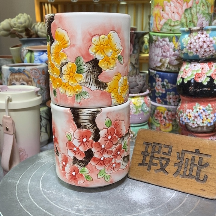 景德镇艺术手绘作品