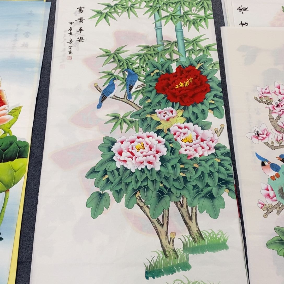 国画140✖️70工笔画画画画画画画画画