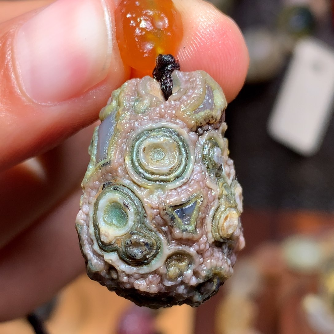 未镶嵌玛瑙/玉髓珠宝半成品