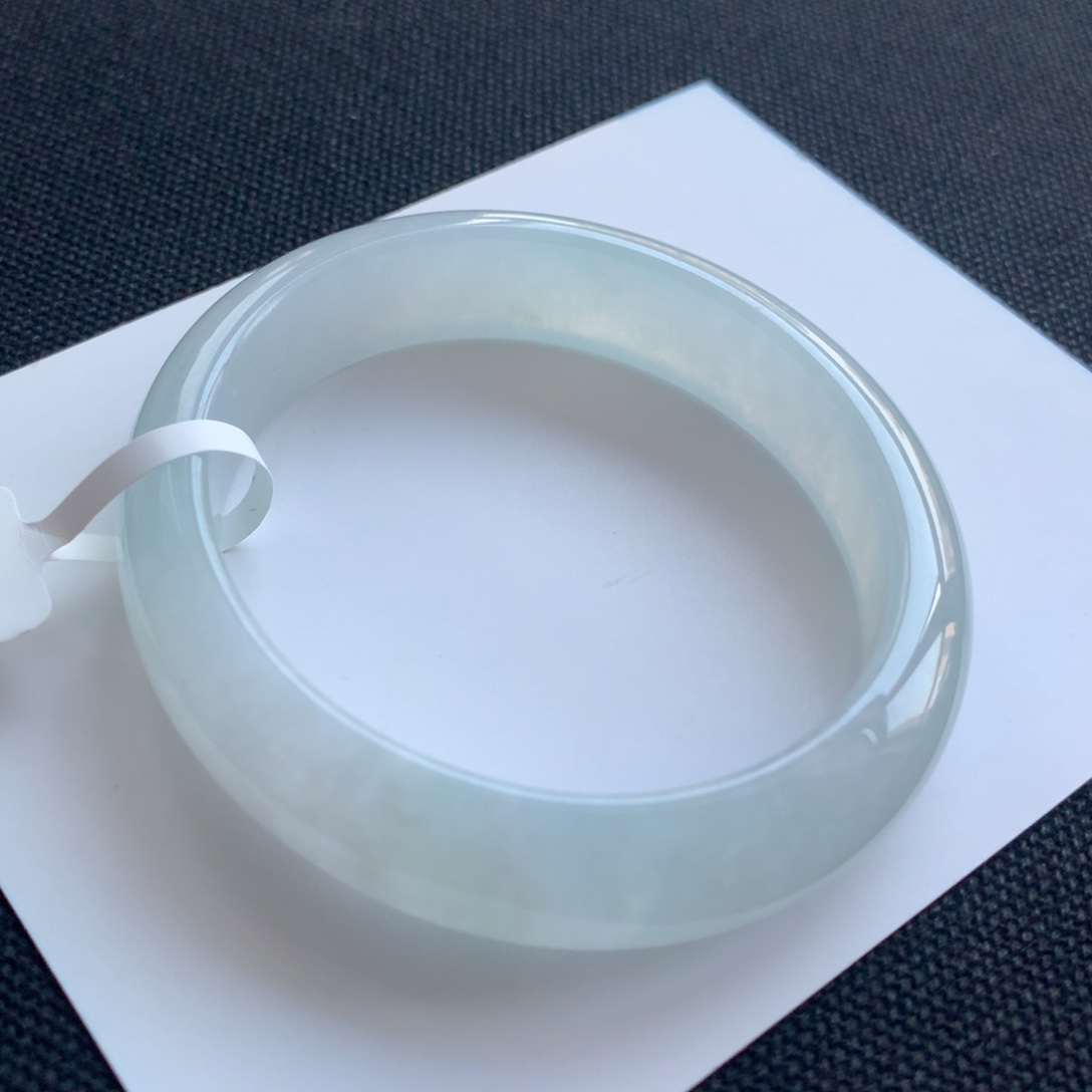 翡翠未镶嵌手镯9号