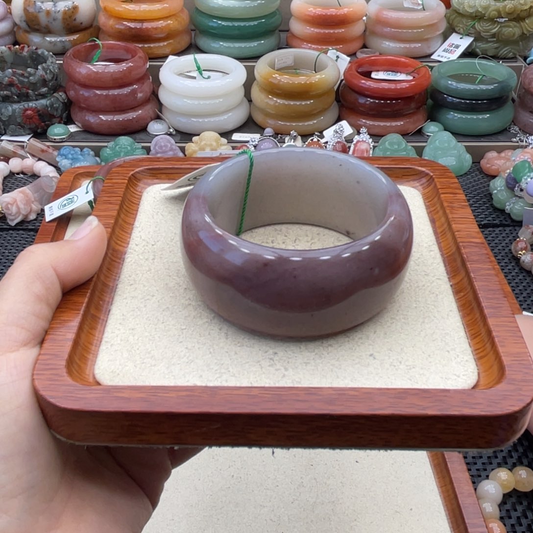 石英质玉未镶嵌手镯