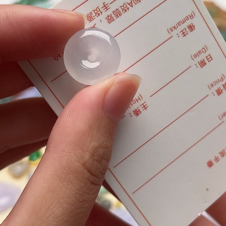 翡翠未镶嵌颈饰11