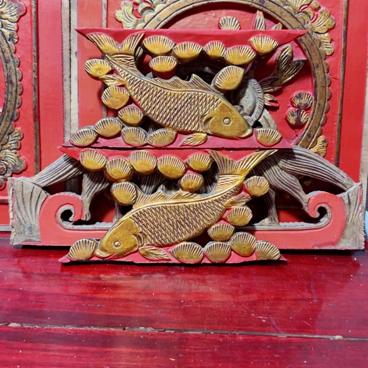 君***筑木木雕工艺品摆件