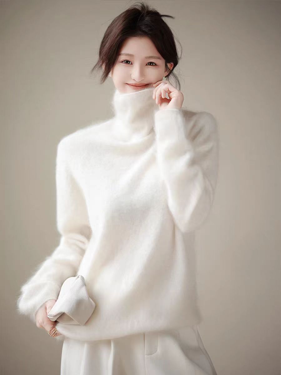 2025清旭拉绒高领打底衫清风拂面