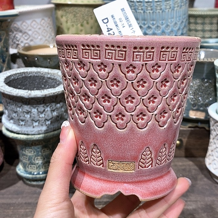 七里烧陶瓷02-14-427口径8