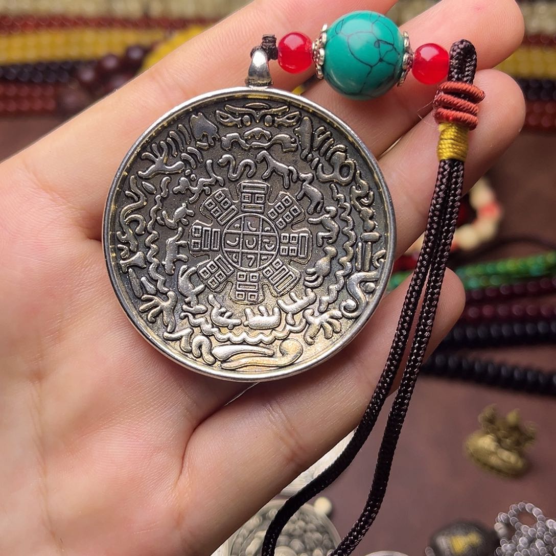 吊坠文玩核桃九宫哦哦