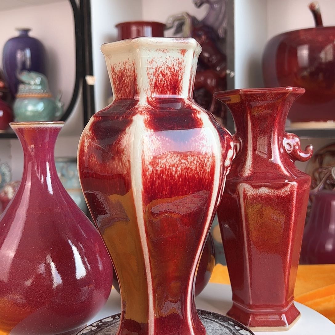 摆件郑家钧窑摆件