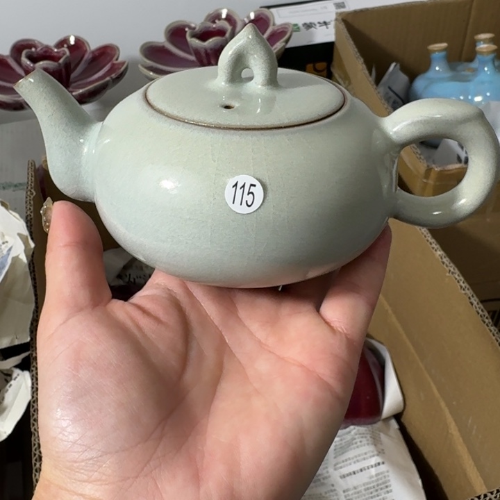 摆件陶郑家钧窑摆件