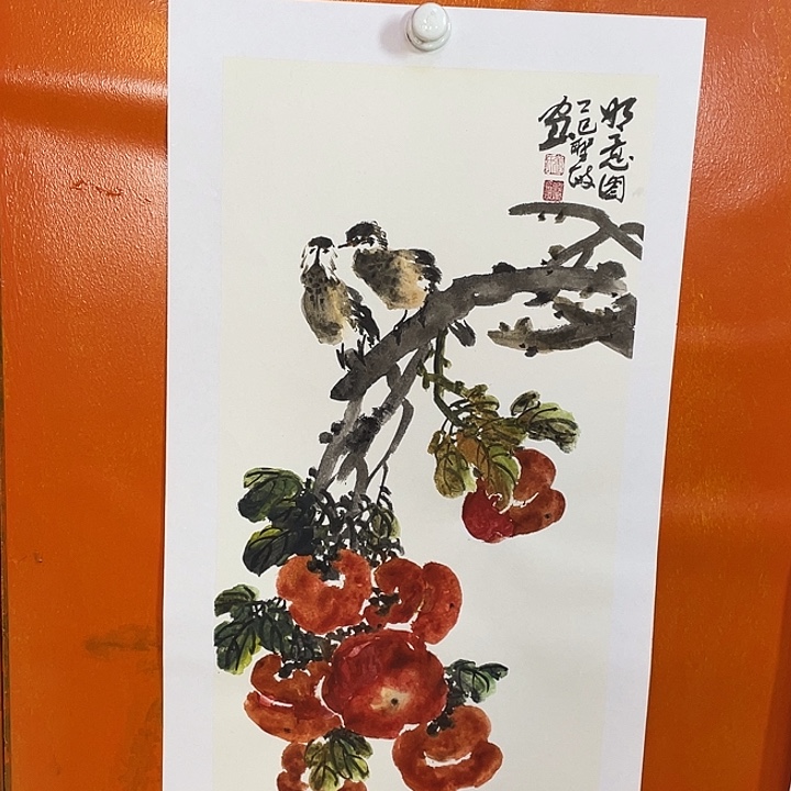 国画张圣敏先生纯手绘作品