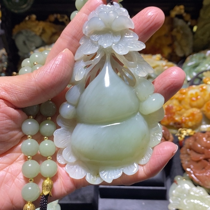 岫玉岫玉吊坠未镶嵌