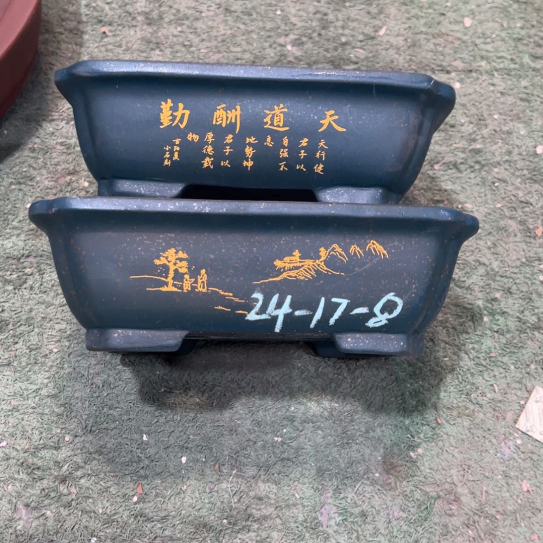 紫砂花盆紫砂花盆