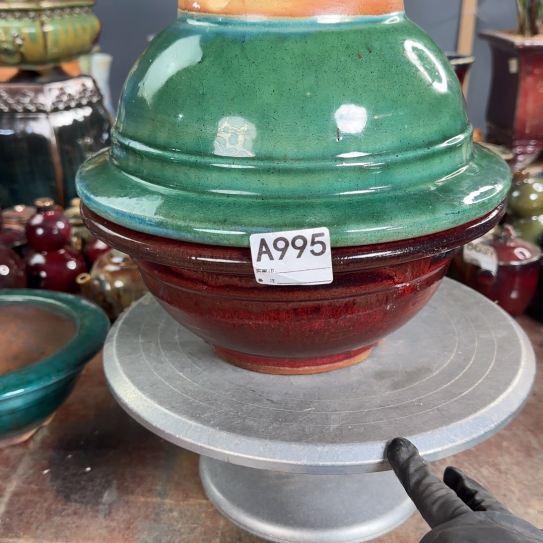 3***9花盆紫砂 995           