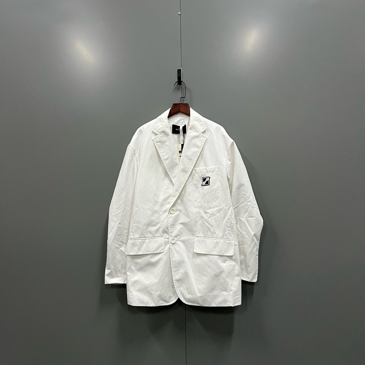 95新 WE11 DONE （jp）222 WE11DONE 白色经典徽标西服 XS码/95新/