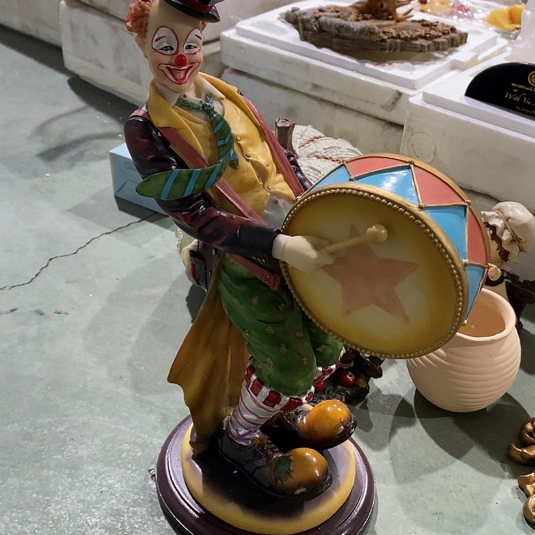 树脂制品小丑工艺品