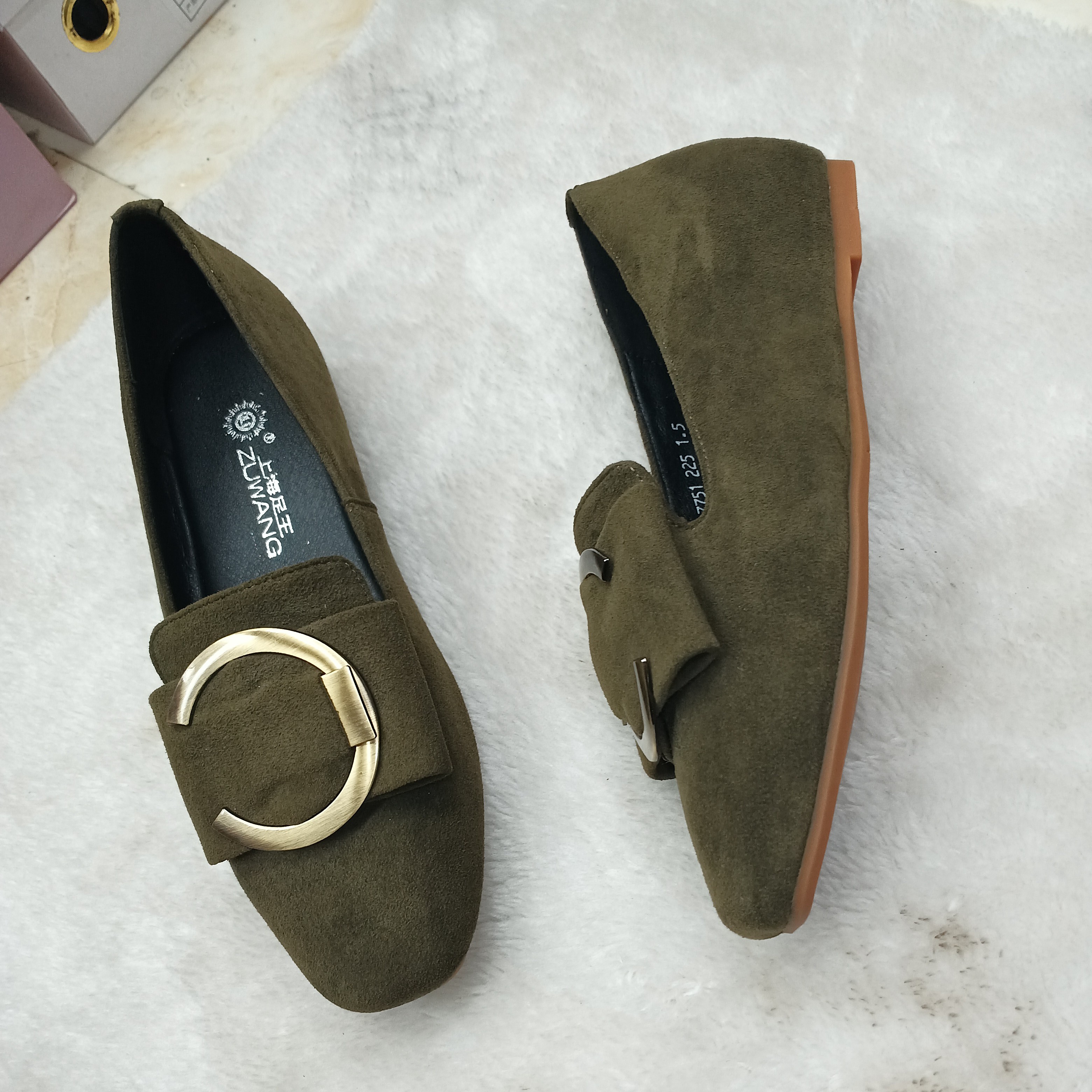 时尚高端百搭女鞋单鞋平底鞋27751