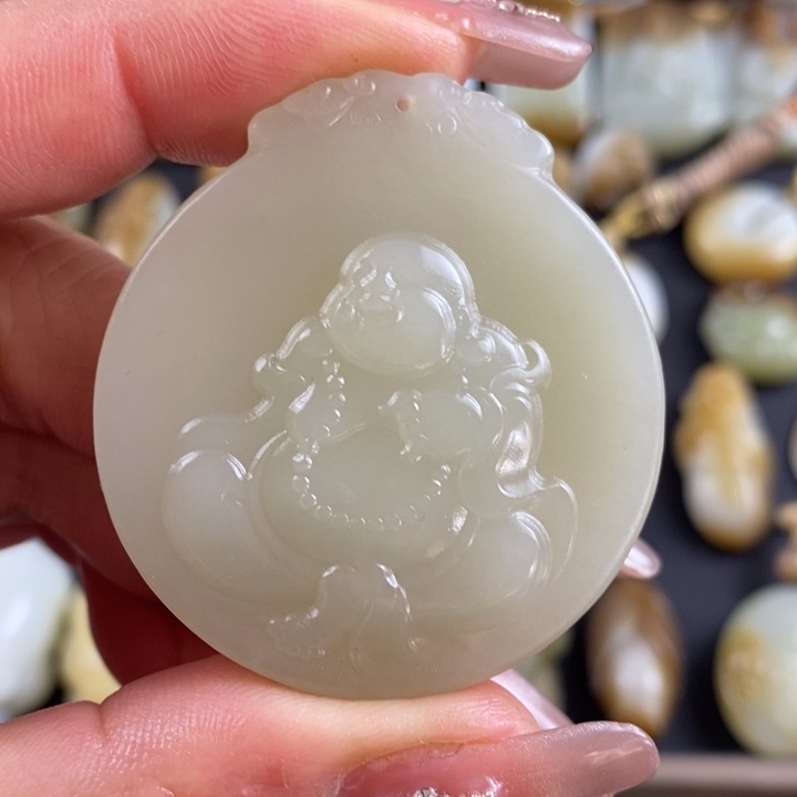 和田玉挂件未镶嵌