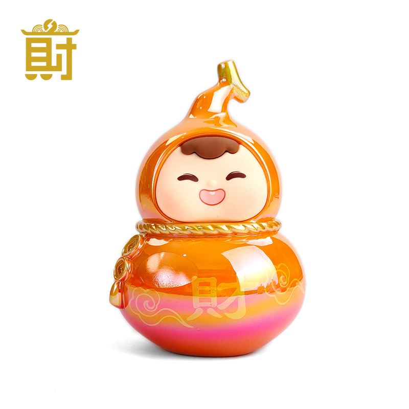 灵顺北高峰文创小福喜创意家用桌面摆件装饰生日礼物