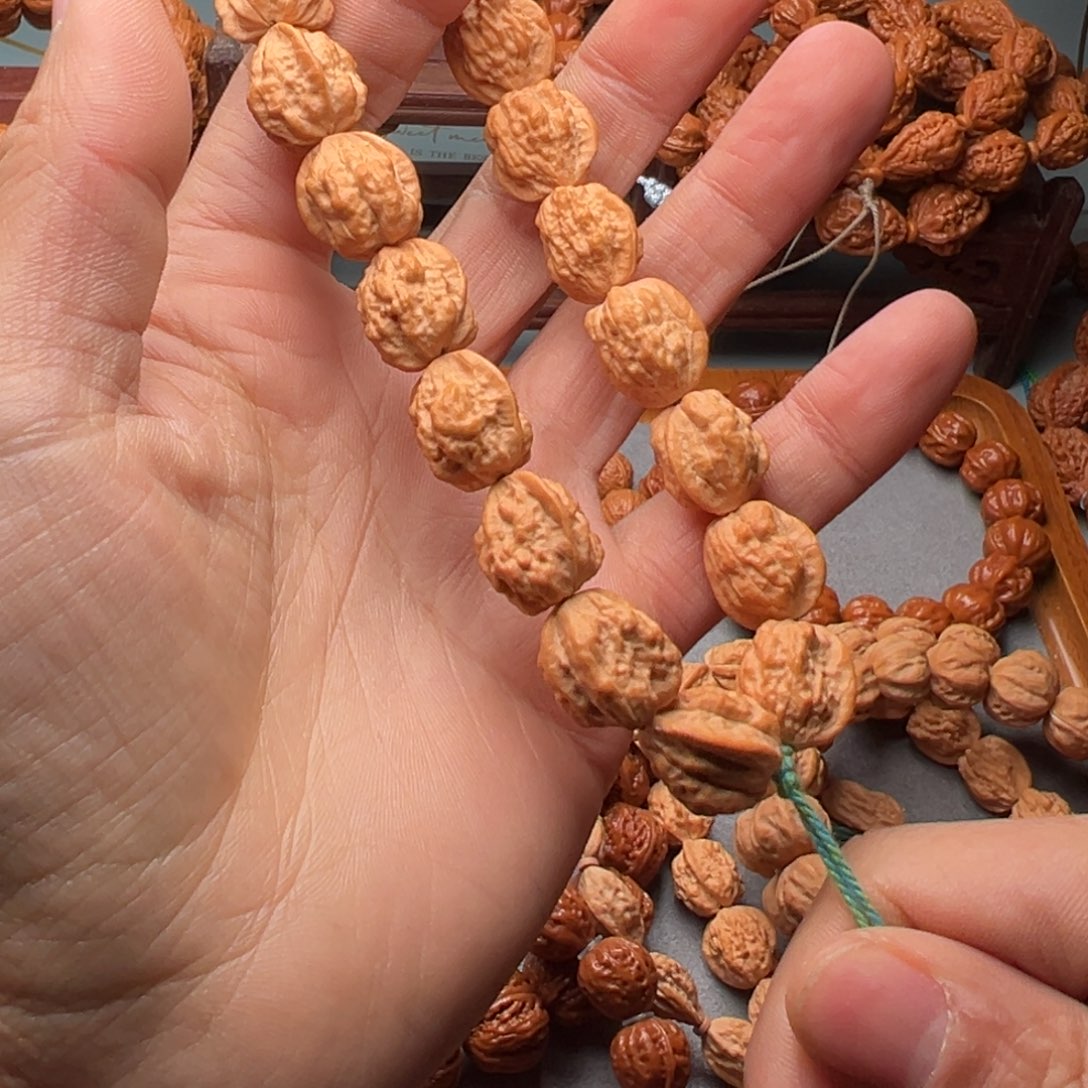 擒***生手串文玩核桃15蛤蟆头