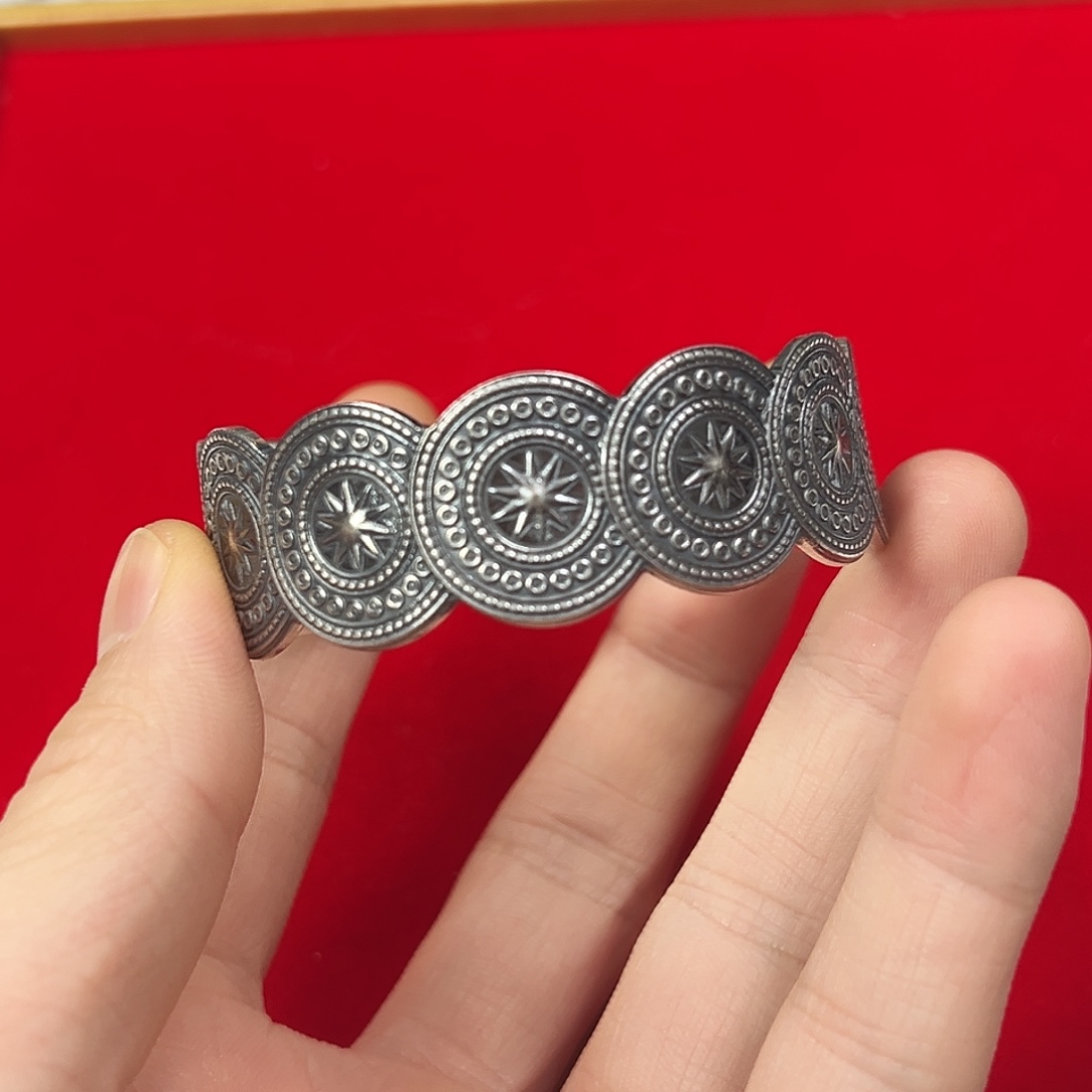 足银足银999手工手工手镯